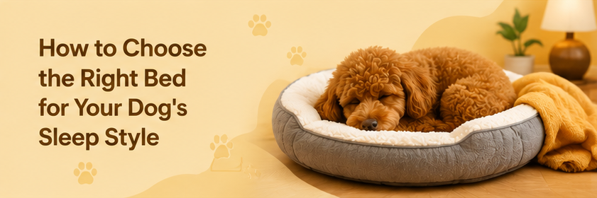How to Choose the Right Bed for Your Dog's Sleep Style
