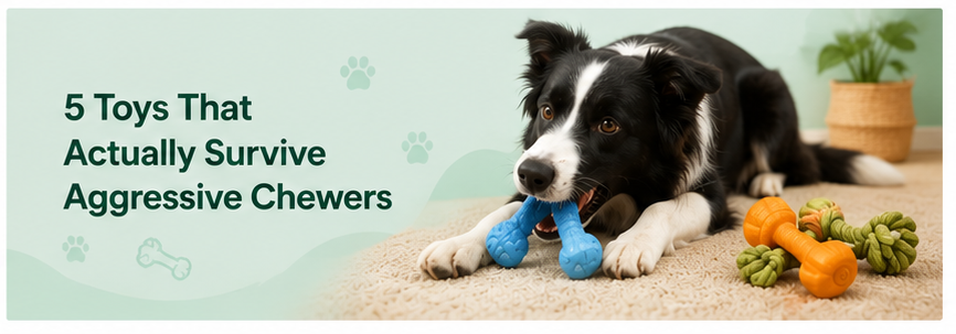 5 Toys That Actually Survive Aggressive Chewers