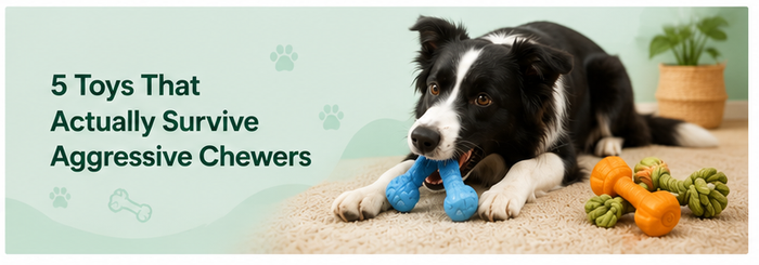 5 Toys That Actually Survive Aggressive Chewers