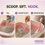 Premium Cat Litter Tray with Scooper photo 6